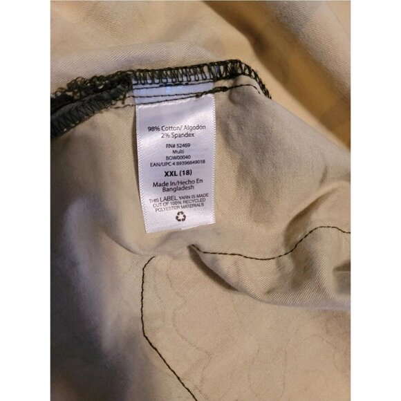 Free Assembly Jacket Boys Size XXL (18) Patchwork Camo Chore Jacket New With Tag - Picture 7 of 10